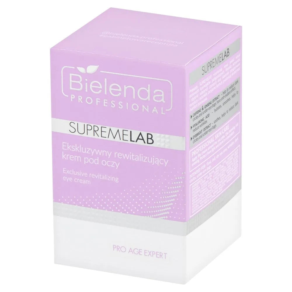 BIELENDA PROFESSIONAL P.A.E. Išskirtinė kremas-rewit. Akims 15ml - Kosmetika