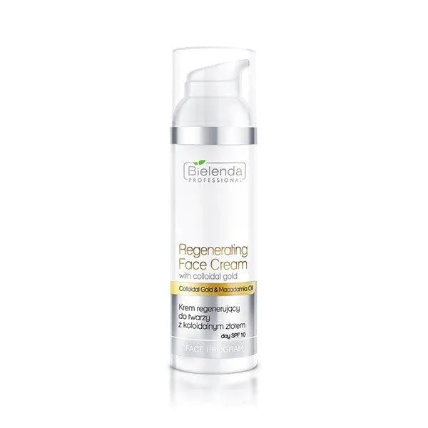 Bielenda Professional Regeneruojantis veido kremas su kolloidiniu auksu 100ml - Kosmetika