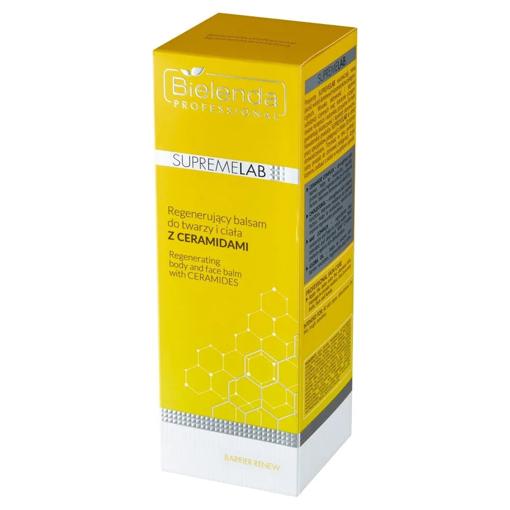 BIELENDA PROFESSIONAL Supremelab Barrier Renew Regenerating face and body balm with ceramides 190 ml - Kosmetika