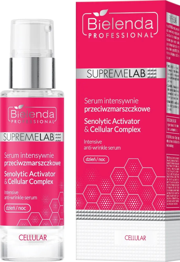 BIELENDA PROFESSIONAL Supremelab Cellular Intensive Anti-Wrinkle Serum Senolytic Activator & Complex 30 ml. - Kosmetika