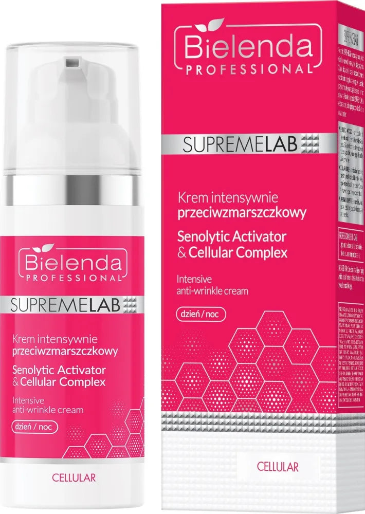 BIELENDA PROFESSIONAL Supremelab Cellular Intensive anti-wrinkle cream Senolytic Activator & Complex for day and night