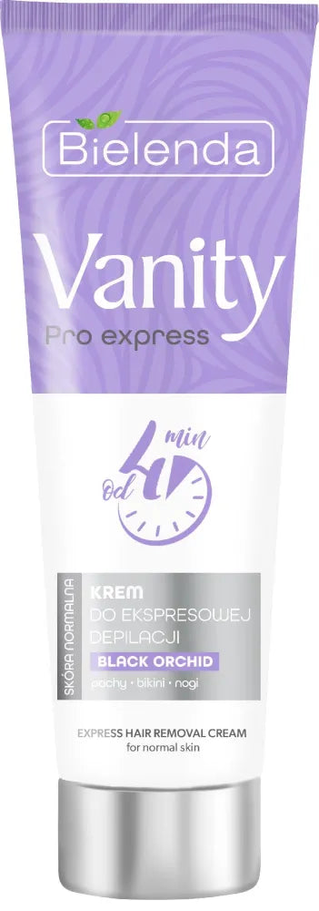 Bielenda Vanity Pro Express Cream for Hair Removal Black Orchid - normaliai odai 75ml - Kosmetika