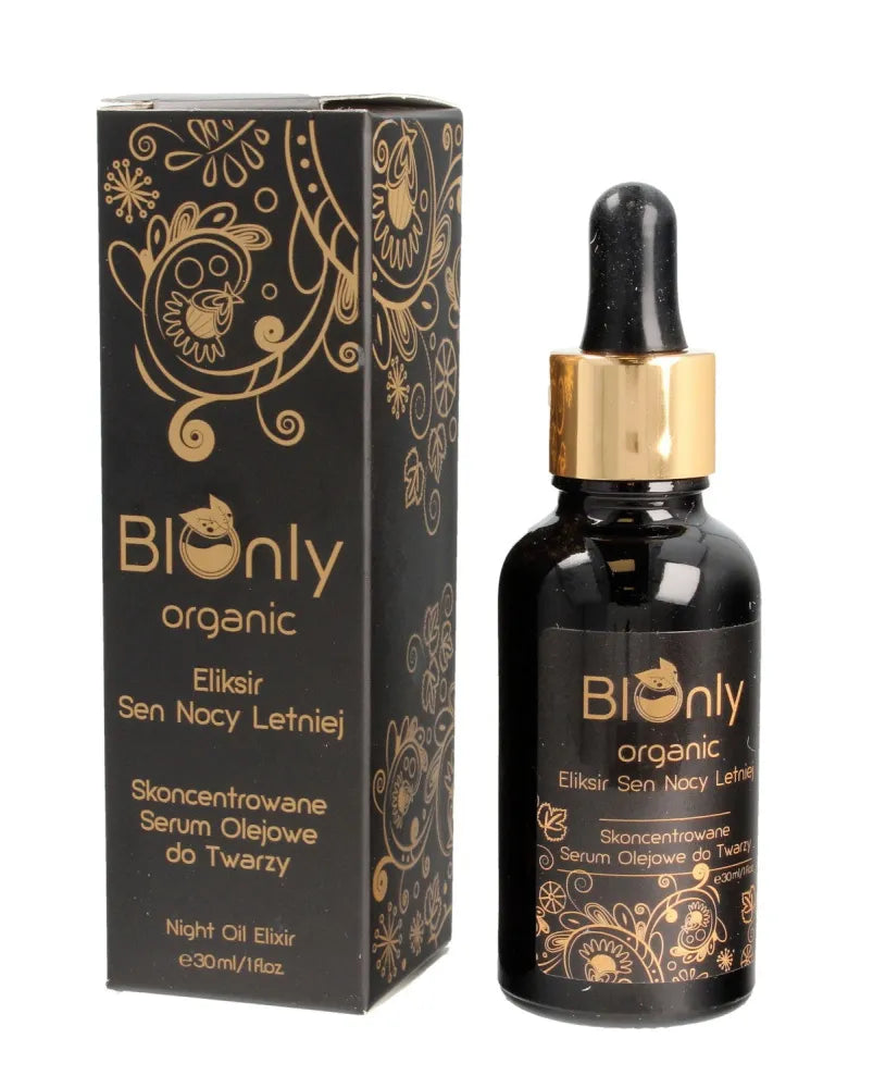 BIOnly Organic Midsummer Night’s Dream Elixir Koncentruotas Veido Aliejus Serumas 30ml - Kosmetika