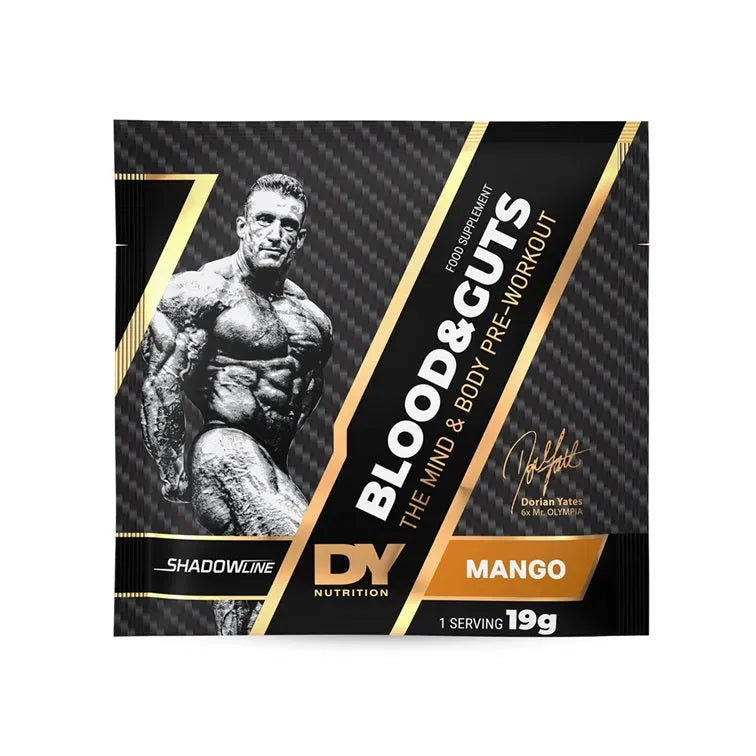 Blood and Guts Mango - 19g (1 serving) - Dorian Yates - Sporto papildai