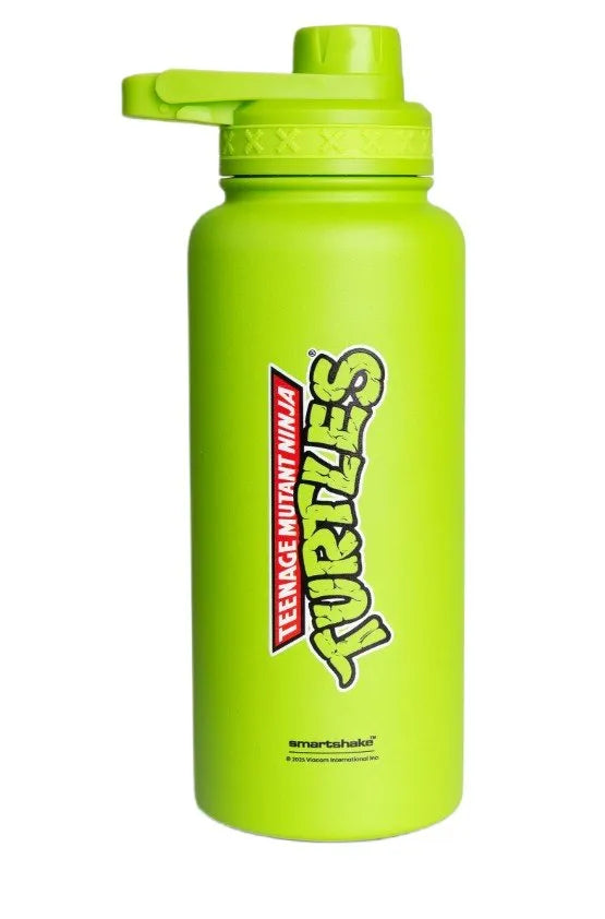 Bohtal Insulated Sports Bottle - TMNT Classic Logo Green - 960 ml - SmartShake - Sporto papildai