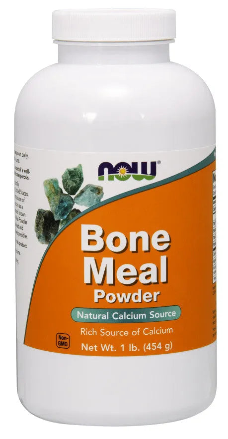 Bone Meal Powder - 454g - NOW Foods - Papildai