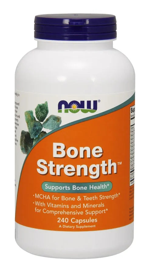 Bone Strength - 240 caps - NOW Foods - Papildai