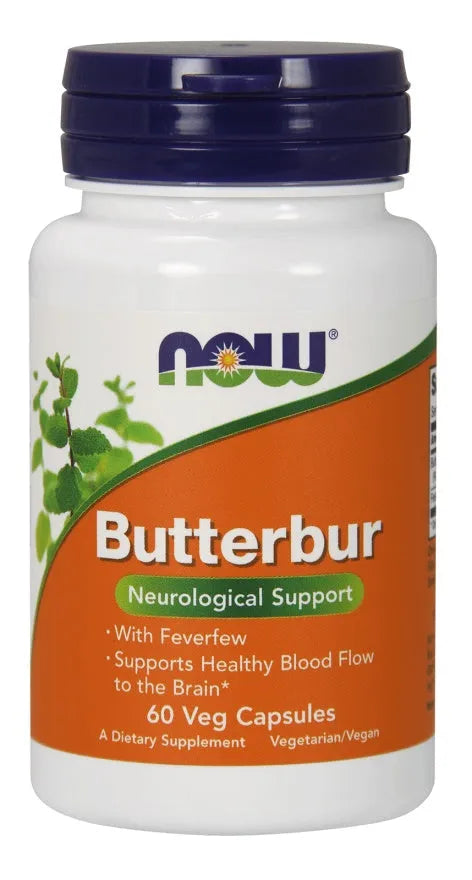 Butterbur - 60 vcaps - NOW Foods - Papildai