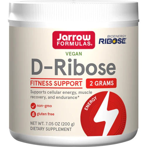 D-Ribose, Powder - 200g - Jarrow Formulas