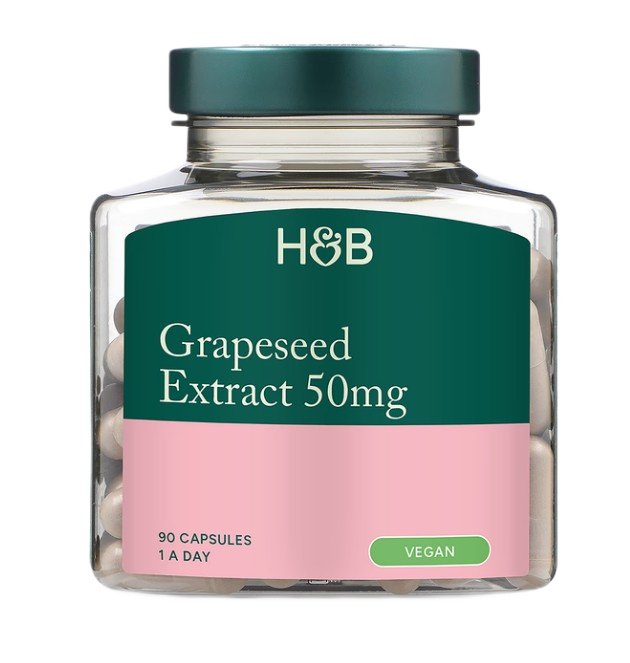 Grapeseed Extract, 50mg - 90 caps - Holland & Barrett