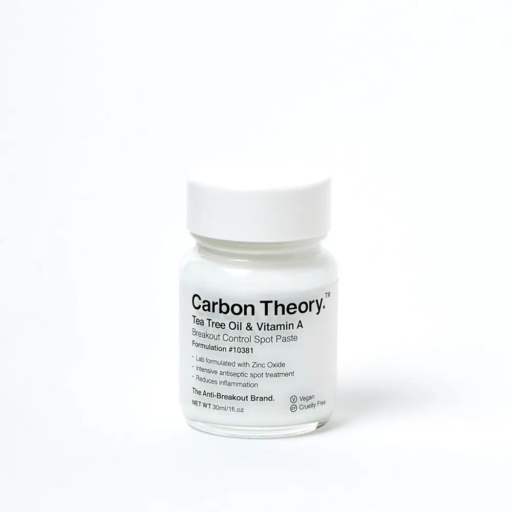 CARBON THEORY Tea Tree Oil & Vitamin A Spot Pasta netobulumo pašalinimui - Kosmetika