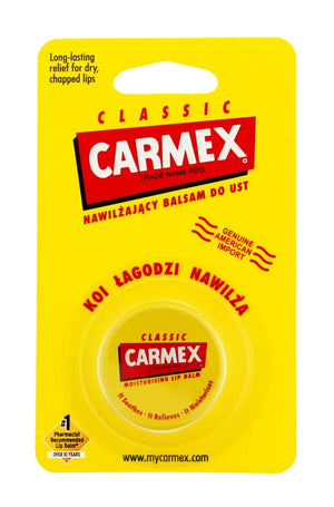 Carmex Apsauginė lūpų kremas indelyje - Kosmetika