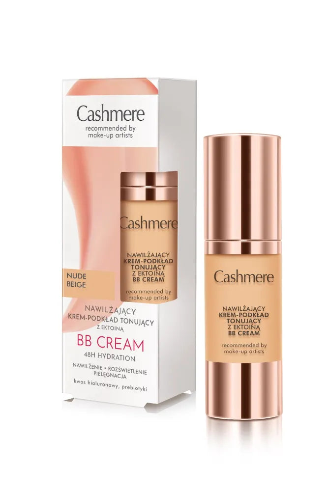 CASHMERE BB Moisturizing cream-toning foundation with ectoine Nude Beige 30 ml - Kosmetika