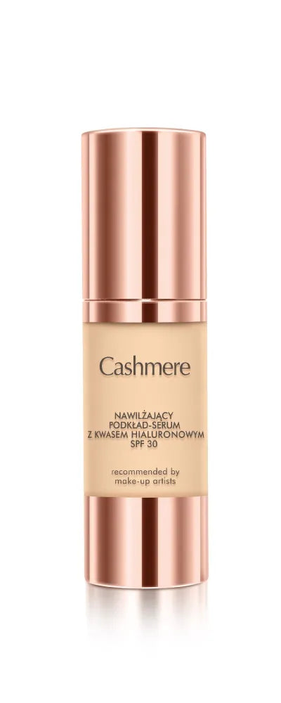 CASHMERE DD Drėkinamasis fondas - serumas su hialurono rūgštimi SPF 30 02 Bežinis - Kosmetika