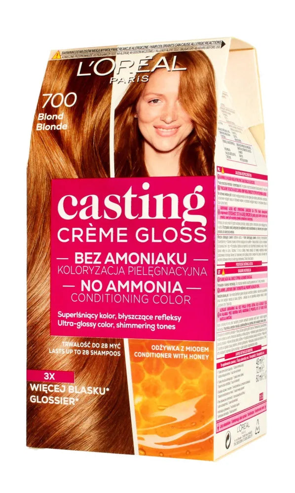 Casting Creme Gloss Dažymo kremas Nr. 700 Šviesus 1 vnt. - Kosmetika