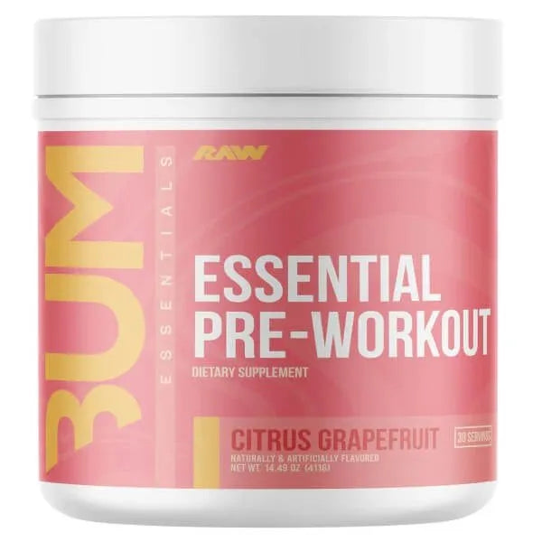 CBUM Essential Pre-Workout Citrus Grapefruit - 411g - Raw Nutrition - Sporto papildai
