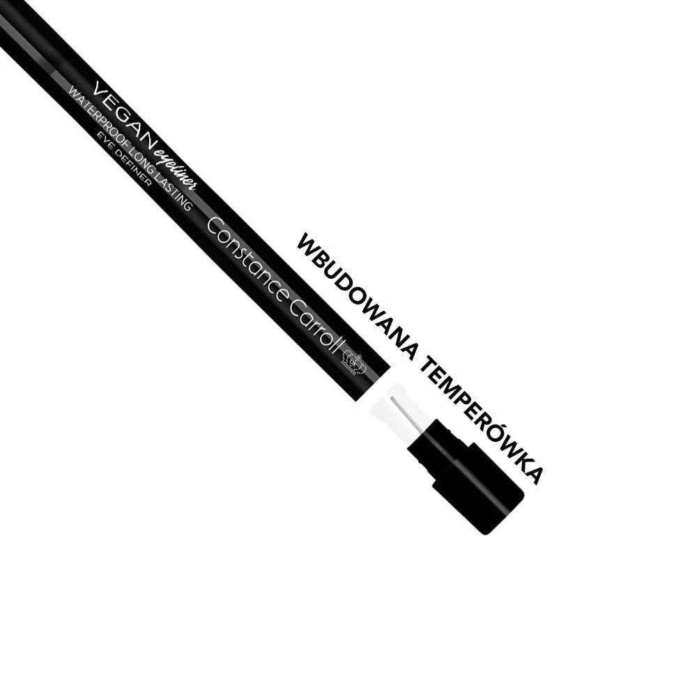 CC Eyeliner Vegan Automatic + Sharpener 03 Grafitas - Kosmetika