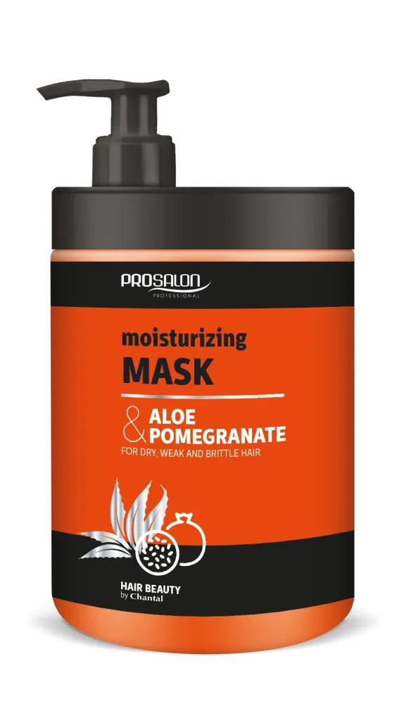 CHANTAL ProSalon Aloe & Pomegranate drėkinamoji kaukė sausiems silpniems ir trapiems plaukams 1000g - Kosmetika