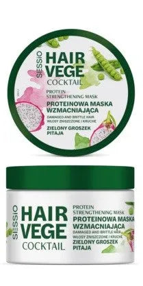 CHANTAL Sessio Hair Daržovių baltymų stiprinamoji kaukė - žirnis ir pitaja 250 ml - Kosmetika
