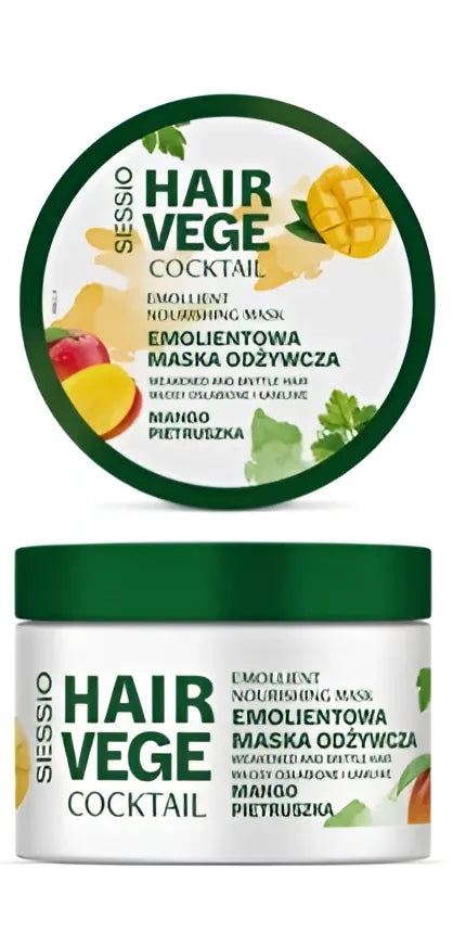 CHANTAL Sessio Hair Daržovių Emolientų Kaukė - Mangas ir Petražolės 250 ml - Kosmetika