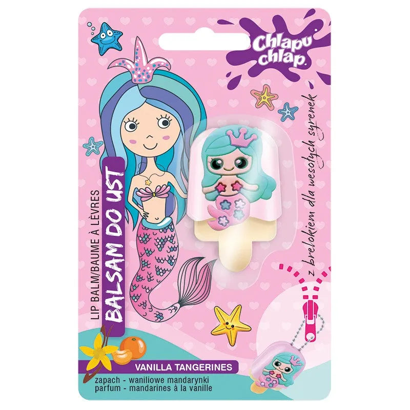 CHLAPU CHLAP Lip Gloss Mermaid - vanilės mandarinais 1 vnt. - Kosmetika
