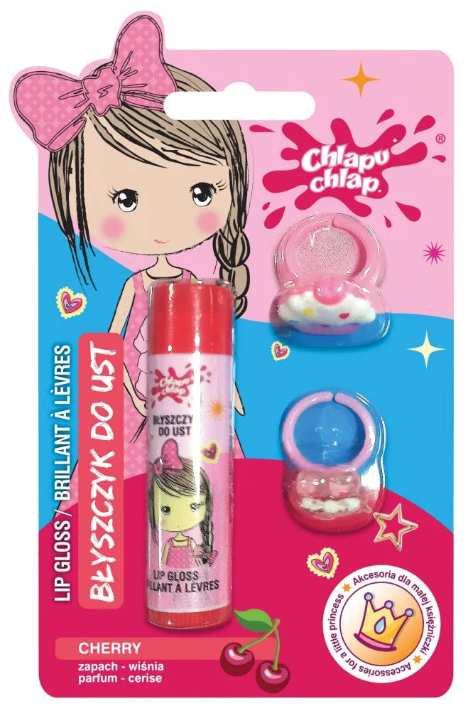 CHLAPU CHLAP LIP GLOSS RING vyšnia - Kosmetika