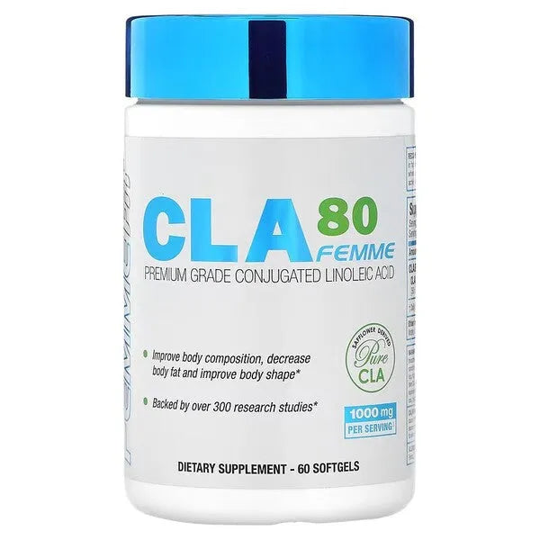 CLA 80 Femme - 60 softgels - AllMax Nutrition - Sporto papildai