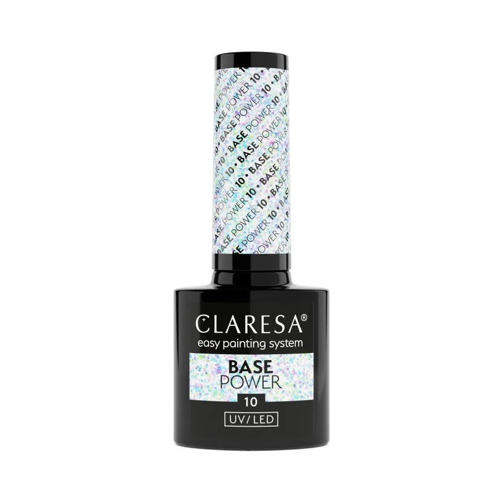 CLARESA Base Power Guma Pagrindas UV/LED Nagams 10 5g - Kosmetika