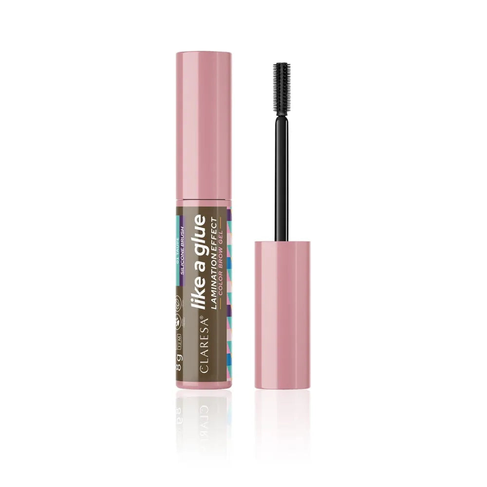 CLARESA Brow Gel Like a Glue - Nr. 01 Taupe - Kosmetika