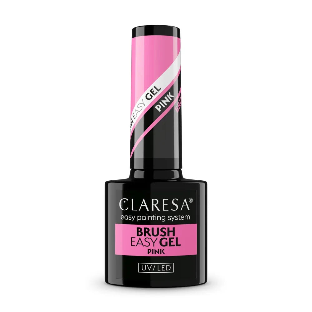 CLARESA Brush Easy Gel Nail Glue - Pink 5 g - Kosmetika