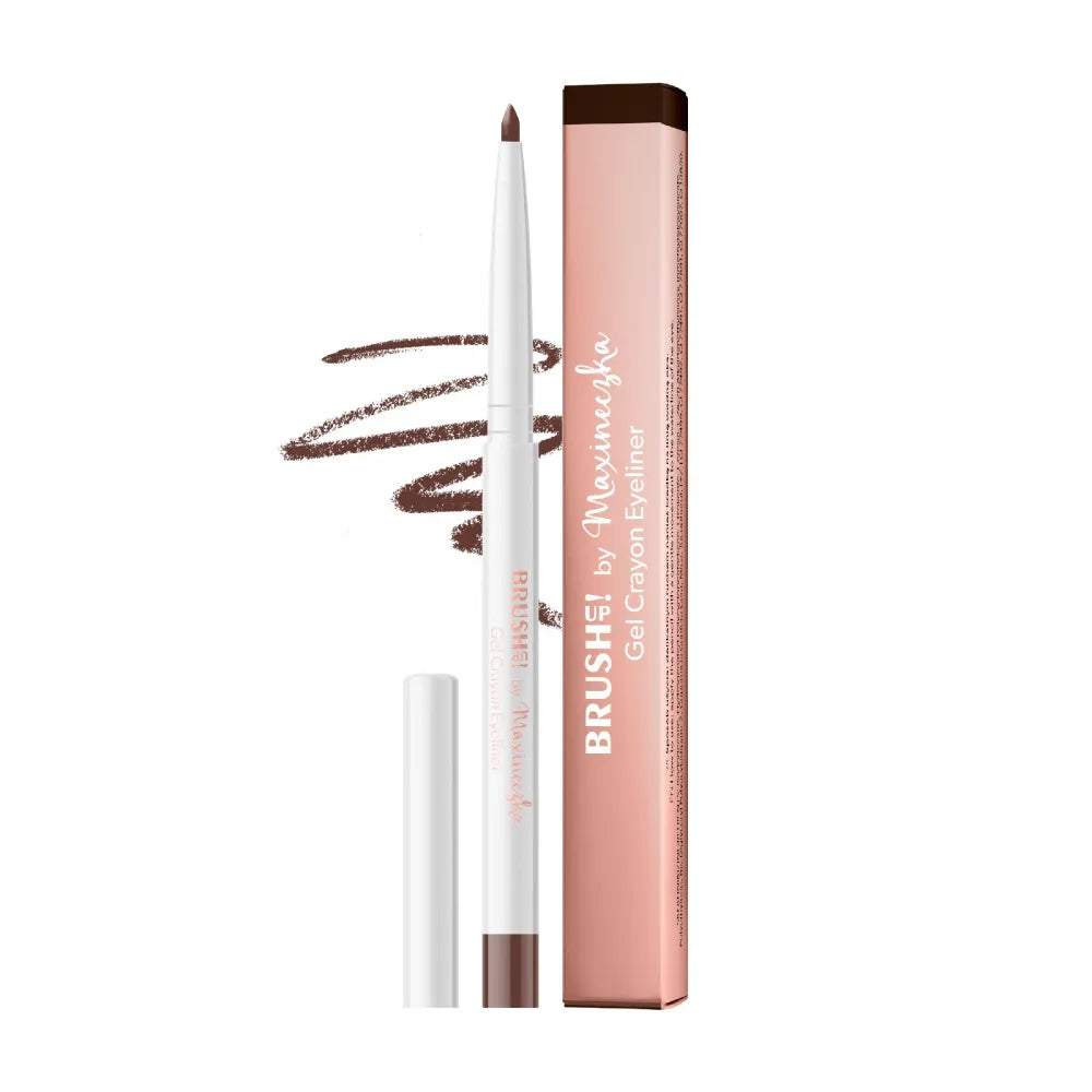 CLARESA Brush Up! by Maxineczka Gel Eyeliner Pencil No. 03 Dark Brown 0.28 g - Kosmetika