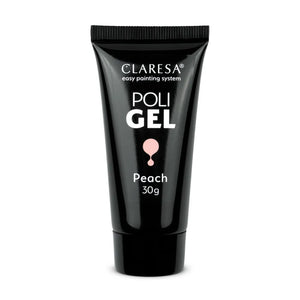 CLARESA Building Gel for Nails Poli - Persikas 30g - Kosmetika