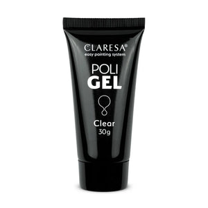 CLARESA Building Gel for Nails Poli - Skaidrus 30g - Kosmetika