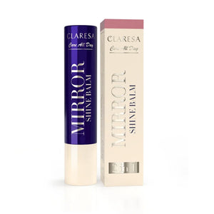 CLARESA Care All Day Mirror Shine Balm 2-in-1 lūpų blizgesio dažai Dreamtime 3 g - Kosmetika