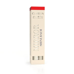 CLARESA Care All Day Mirror Shine Balm 2-in-1 lūpų blizgesio stiklas Queen of Hearts 3 g - Kosmetika