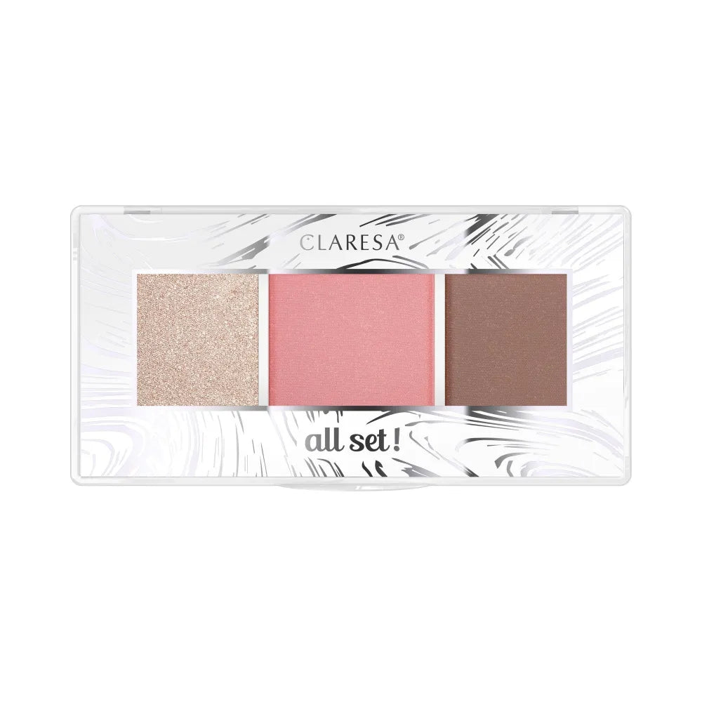 CLARESA Contouring Palette VISI PARUOŠTA! - 01 šaltai! 1vnt - Kosmetika