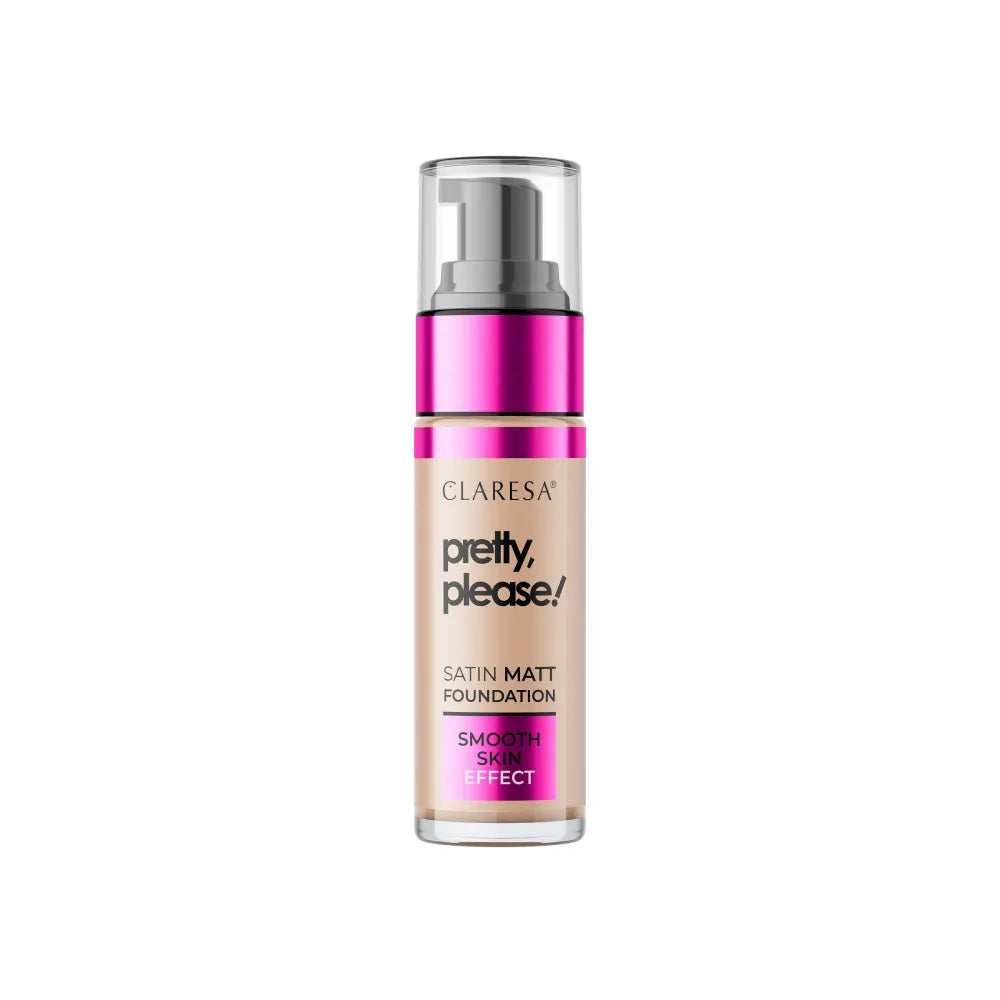 CLARESA Face Foundation PRETTY PLEASE! nr. 06 įdegis 33g - Kosmetika