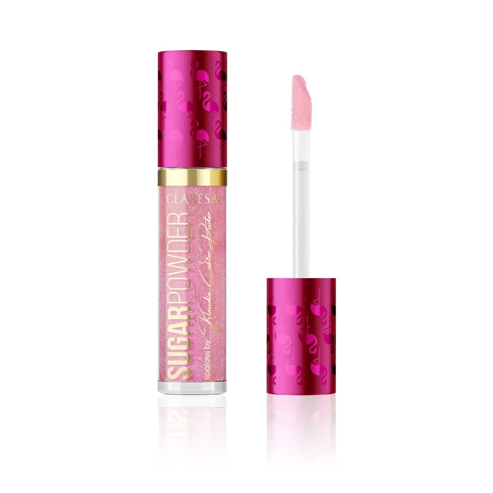 CLARESA Lip Gloss SugarPowder nr. 01 flamingo 4.2g - Kosmetika