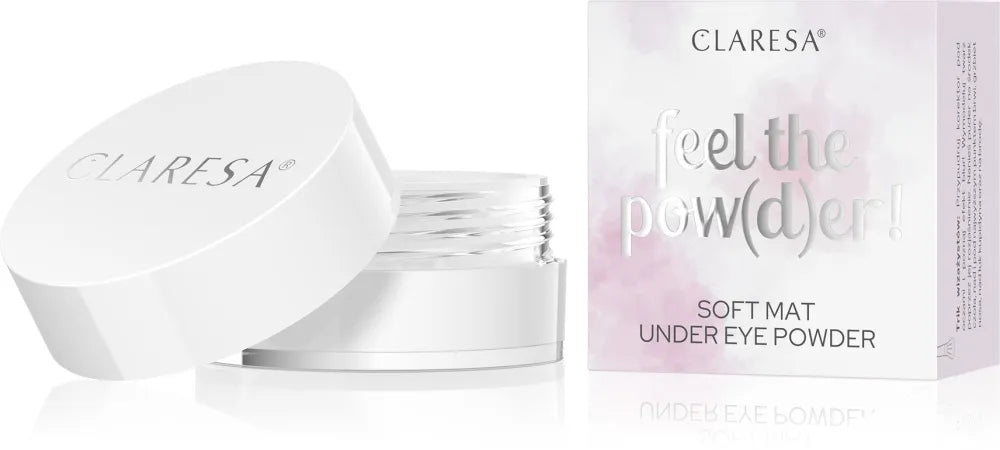 CLARESA Loose Powder for Under Eyes Jauskite Pow(D)er! Nr. 01 Baltas 6g - Kosmetika