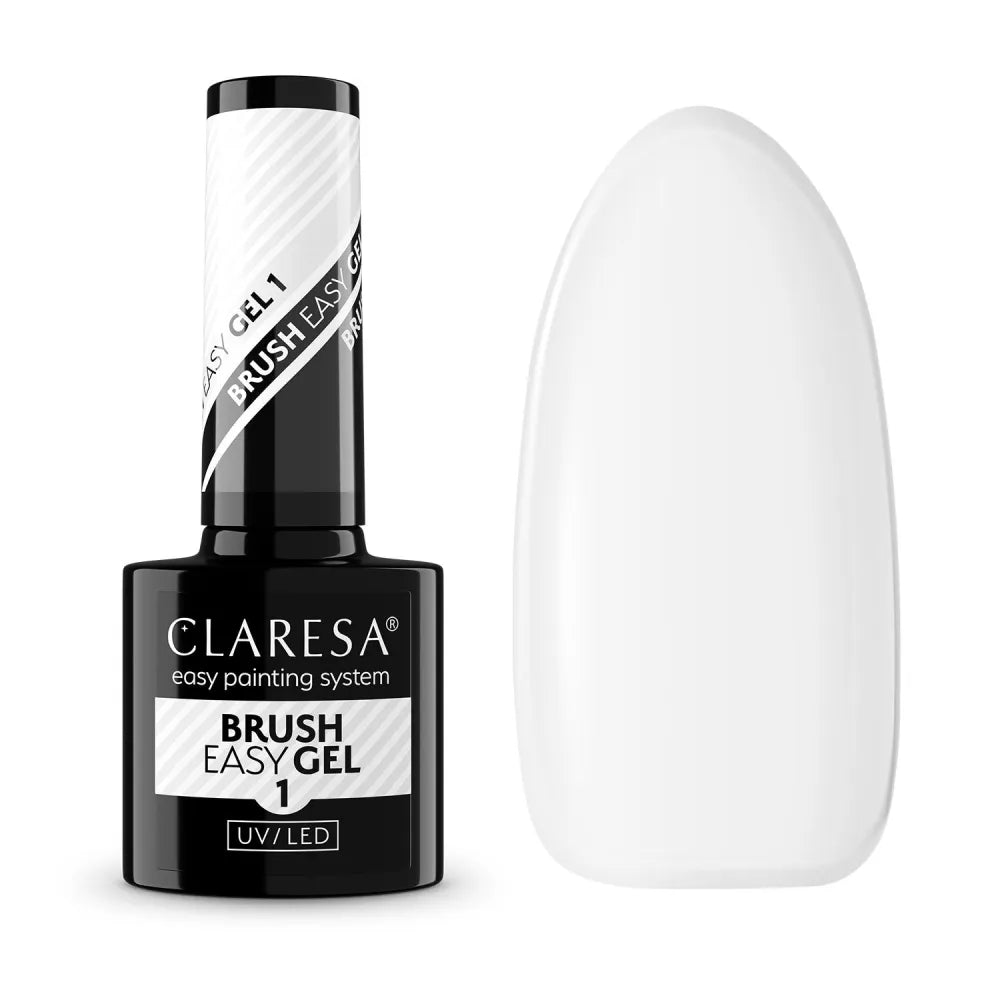 CLARESA N Brush Easy Gel nr 1 - 5 g skaistalai - Kosmetika