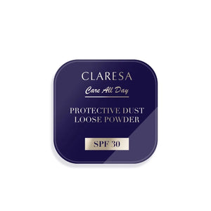 CLARESA Protective Dust Loose Powder Fixing with SPF 30 Universal 5 g - Kosmetika