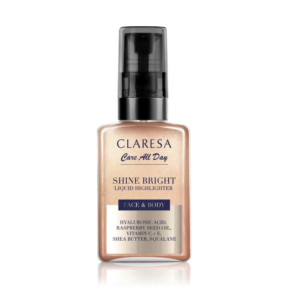 CLARESA Shine Bright Body Liquid Highlighter 50 ml. - Kosmetika