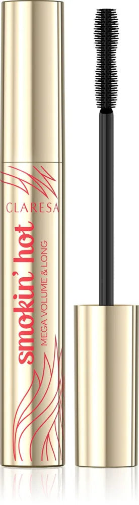 CLARESA Smokin’ Hot Ilginantis ir Stiprinantis Blakstienų Tušas - Black 10g - Kosmetika