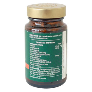 Cold Pressed Evening Primrose Oil + Starflower - 30 caps - Holland & Barrett - Papildai