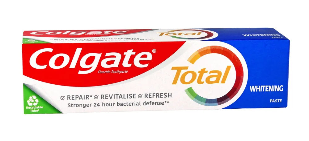 Colgate Total Whitening Toothpaste 75ml dantų pasta - Kosmetika