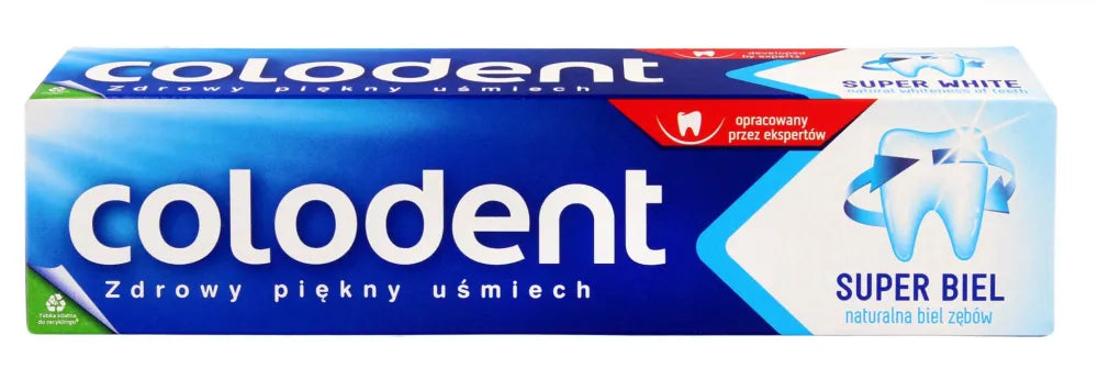 Colodent Super White Toothpaste 100ml dantų pasta - Kosmetika