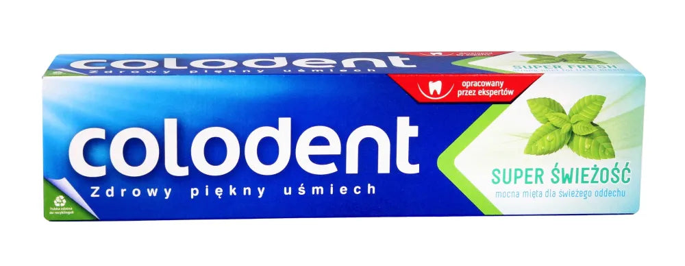 Colodent Toothpaste Super Freshness 100ml dantų pasta gaivumui - Kosmetika