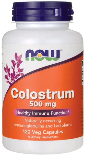 Colostrum 500mg - 120 vcaps - NOW Foods - Papildai