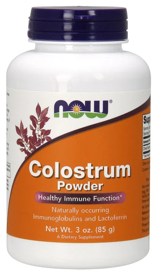 Colostrum Powder - 85g - NOW Foods - Papildai