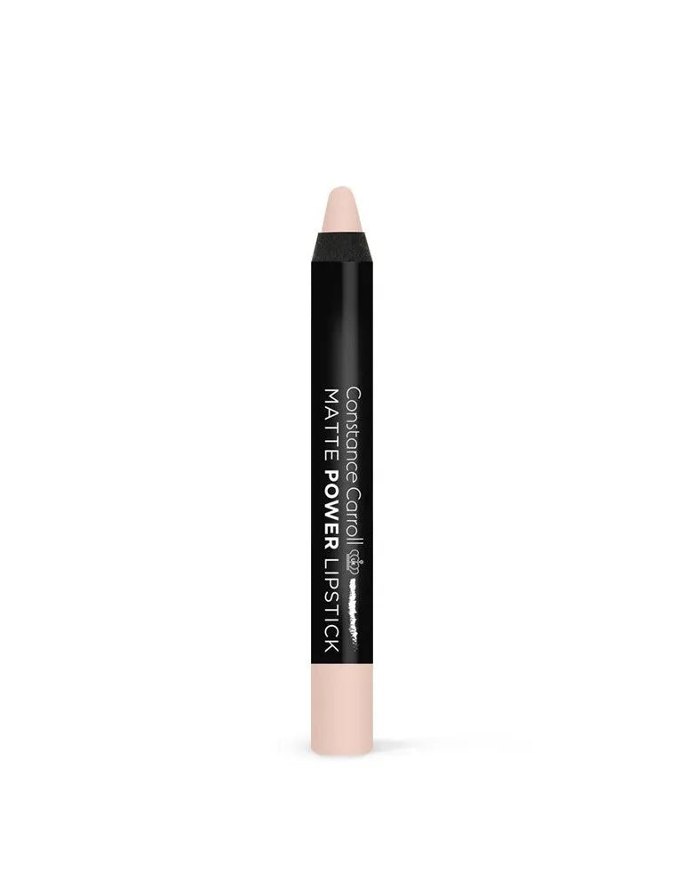 Constance Carroll Matte Power Lipstick Matinė lūpų dažai pieštuku nr. 08 Abrikoso Nude 1 vnt. - Kosmetika